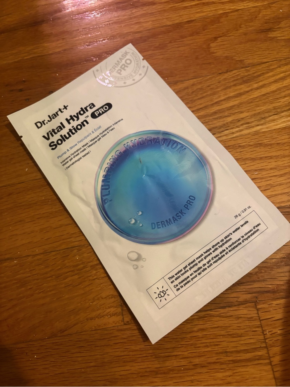 Dr. Jart+ Vital Hydra Solution Pro Sheet Mask - Blue